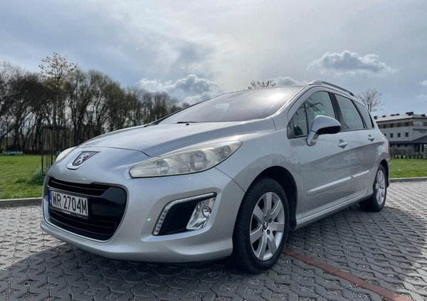 Peugeot 308 cena 18900 przebieg: 158654, rok produkcji 2012 z Radom małe 121